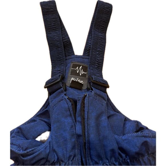 Pulse Protection System Snow Bib Kids Snowboarding Overalls Size L7 - Picture 6 of 8